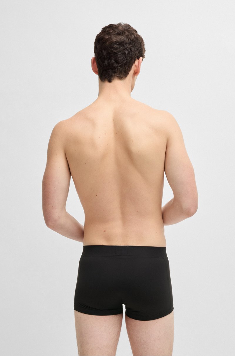 Hugo Boss Calzoncillos de microfibra con logo de silicona en la cintura Últimos 3 días