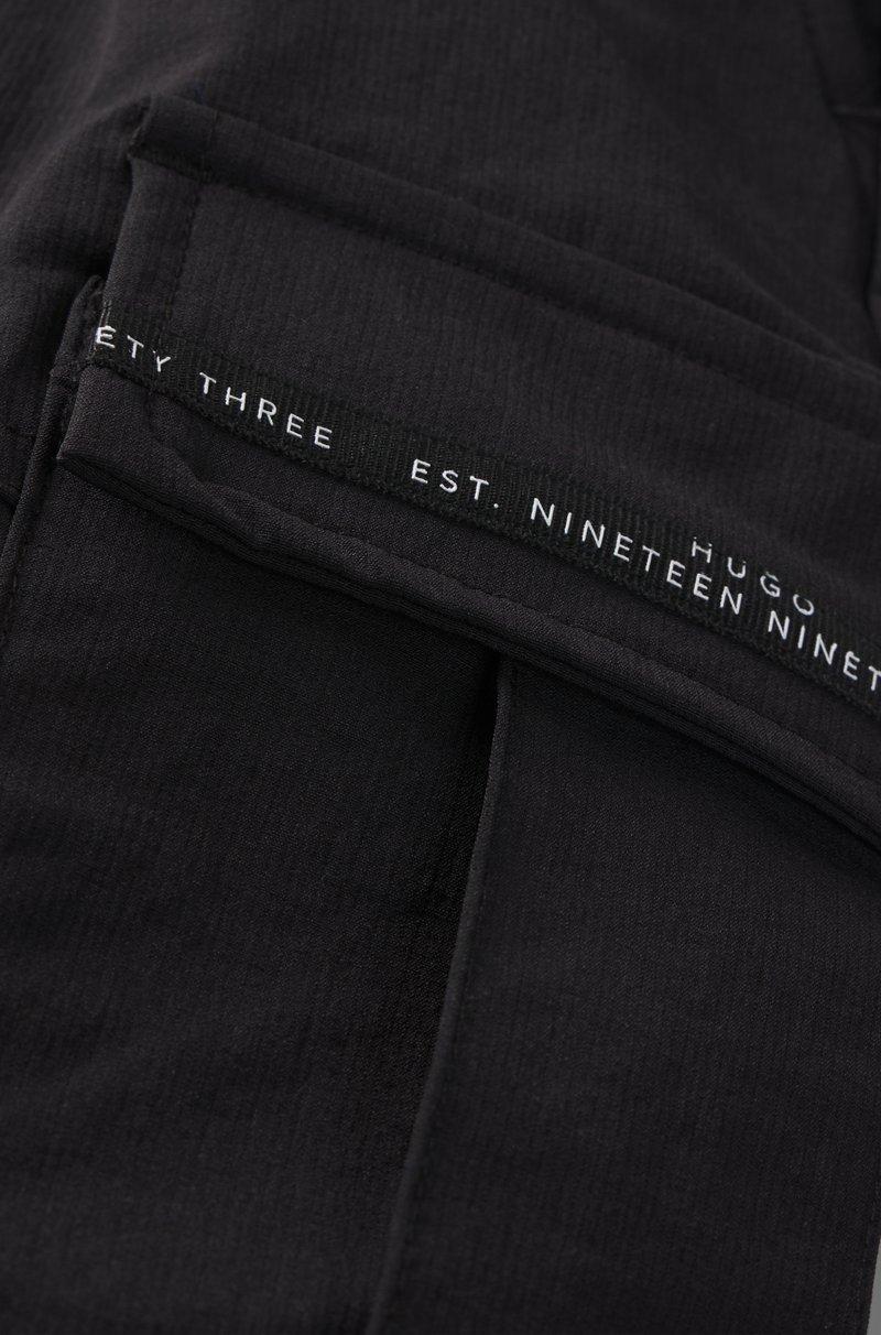 Hugo Boss Pantalones cargo para niños con ribetes de bolsillo de la marca Rebajas baratas