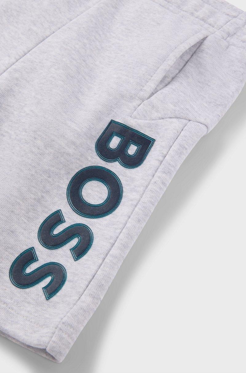 Hugo Boss Shorts de forro polar con logo estampado en alta definición para niños Envío gratis