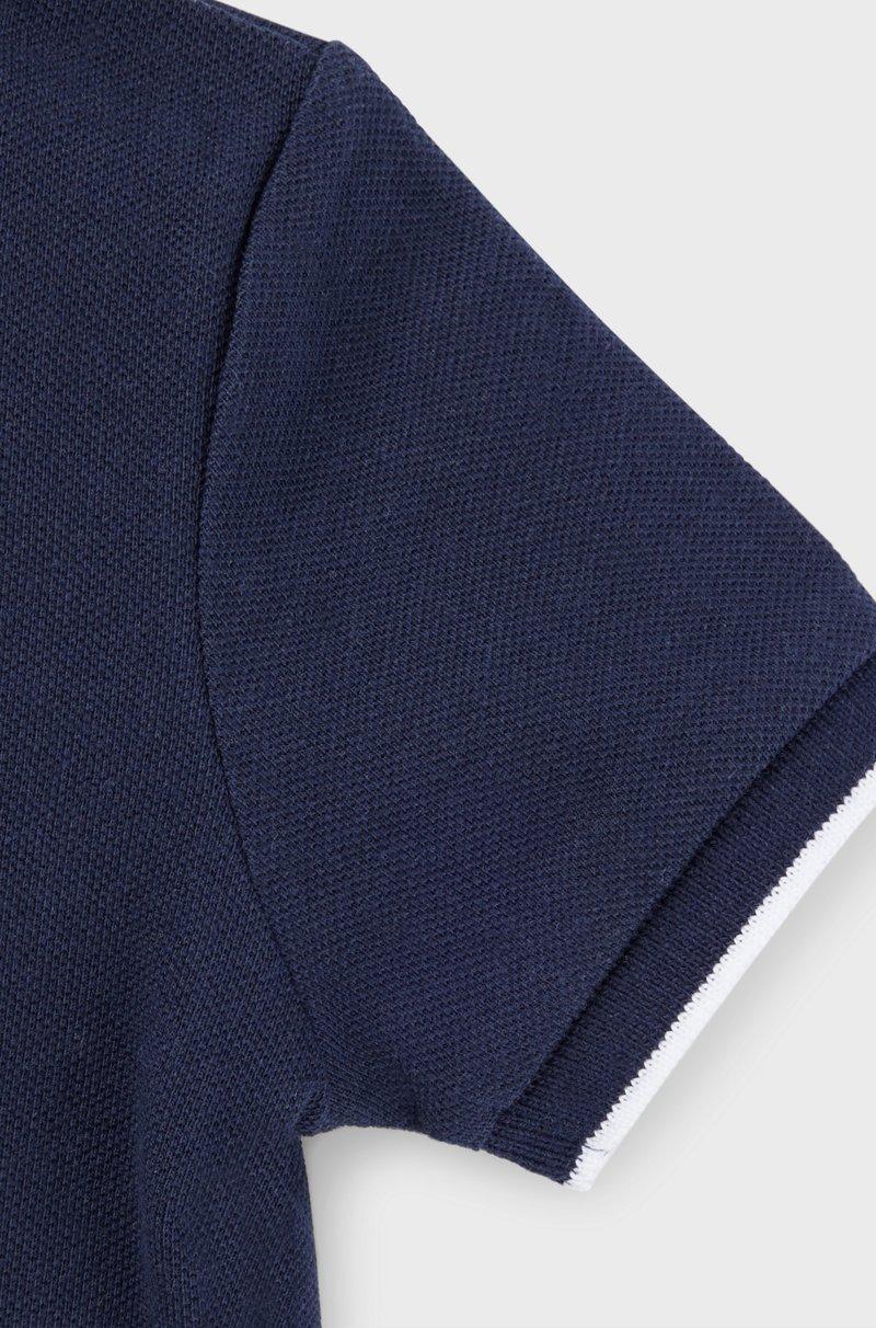 Hugo Boss Polo para niños de piqué de algodón con logo estampado Envío internacional gratuito