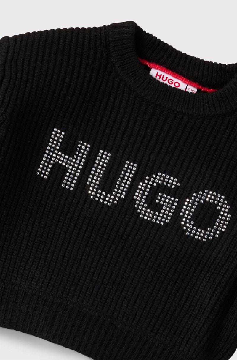 Hugo Boss Jersey corto para niños con logo tachonado Gran oferta