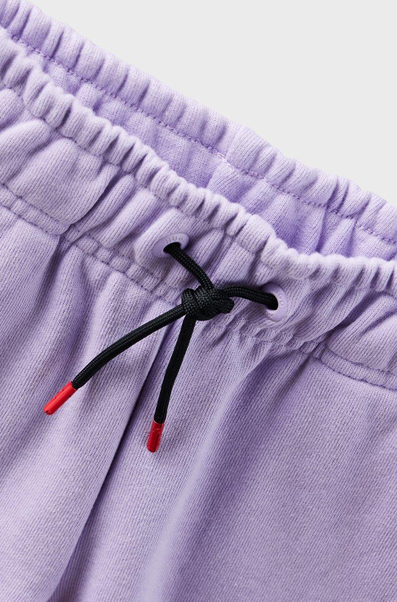 Hugo Boss Pantalones de chándal de algodón para niños con logo estilo rotulador Descuento