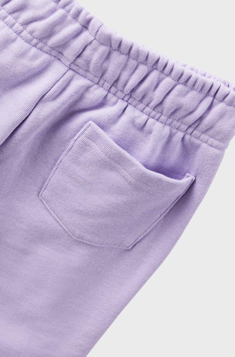 Hugo Boss Pantalones de chándal de algodón para niños con logo estilo rotulador Descuento