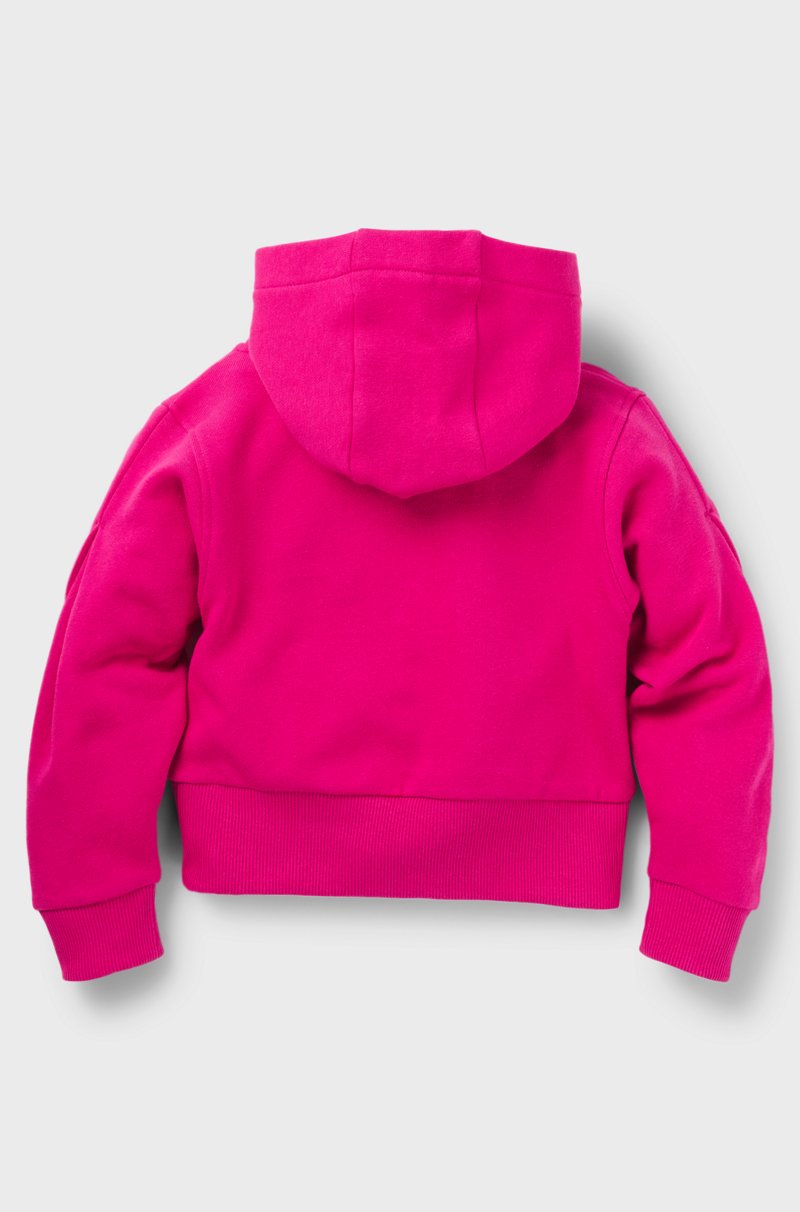 Hugo Boss Sudadera para niños en algodón con capucha y detalle de logo de estilo universitario Mejor oferta