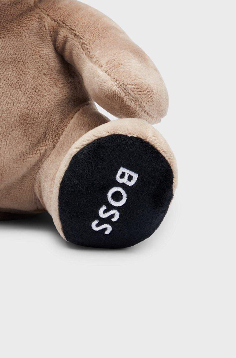 Hugo Boss Peluche de panda rojo con logo bordado para bebés Rebajas top