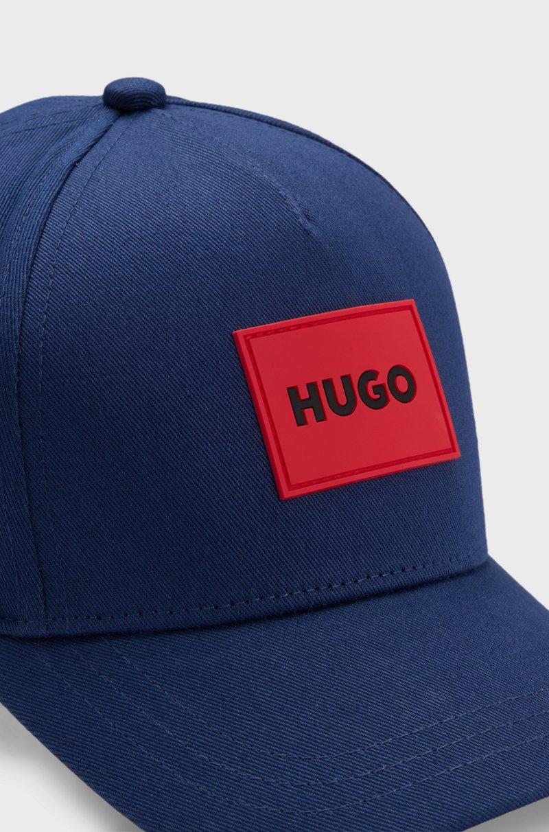 Hugo Boss Gorra para niños en sarga de algodón con insignia de logo Oferta especial de fábrica