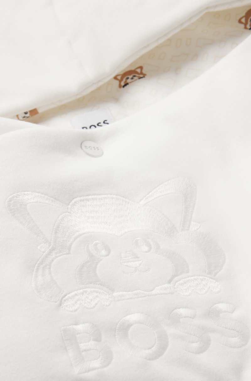 Hugo Boss Nido para bebé en algodón con ilustración de panda rojo Solo queda un día
