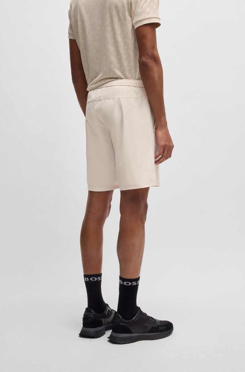 Hugo Boss Shorts de tenis activos en tejido superelástico de secado rápido Devoluciones gratuitas