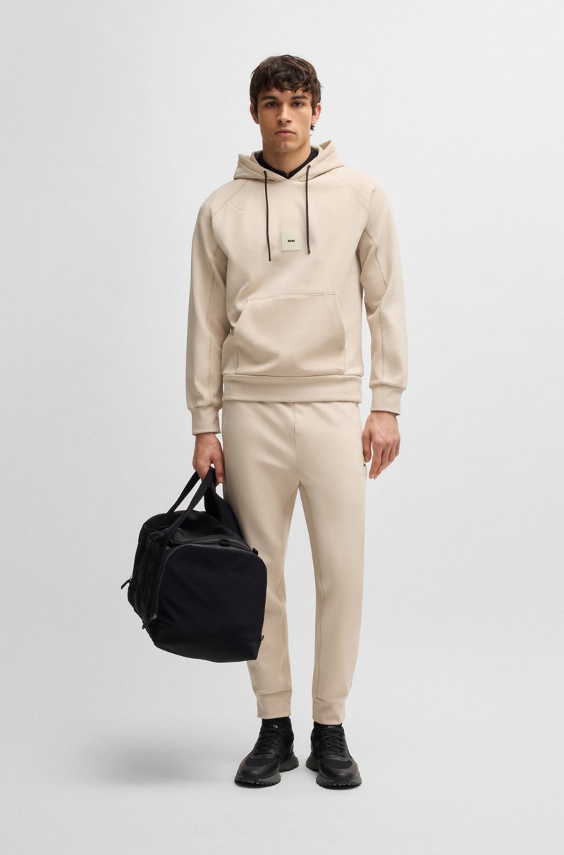 Hugo Boss Sudadera con capucha de algodón con elástico Gran oferta