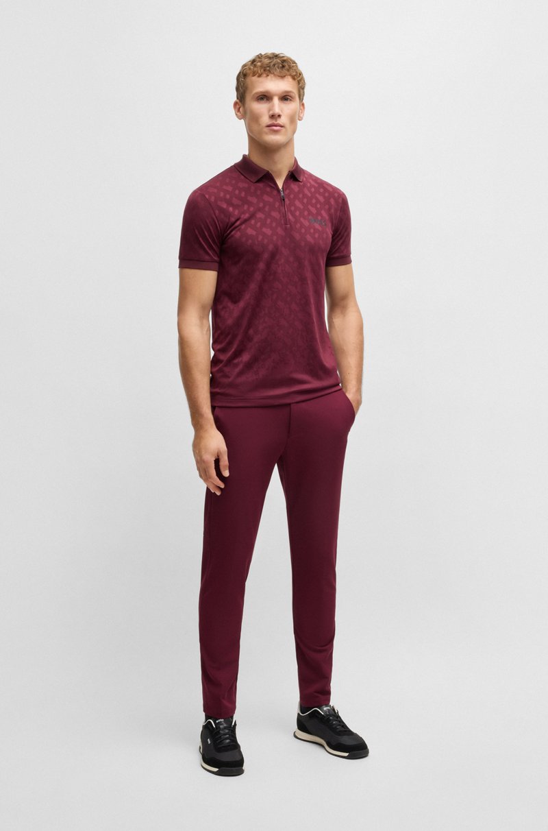 Hugo Boss Pantalones slim fit de tejido elástico repelente al agua Mejor oferta