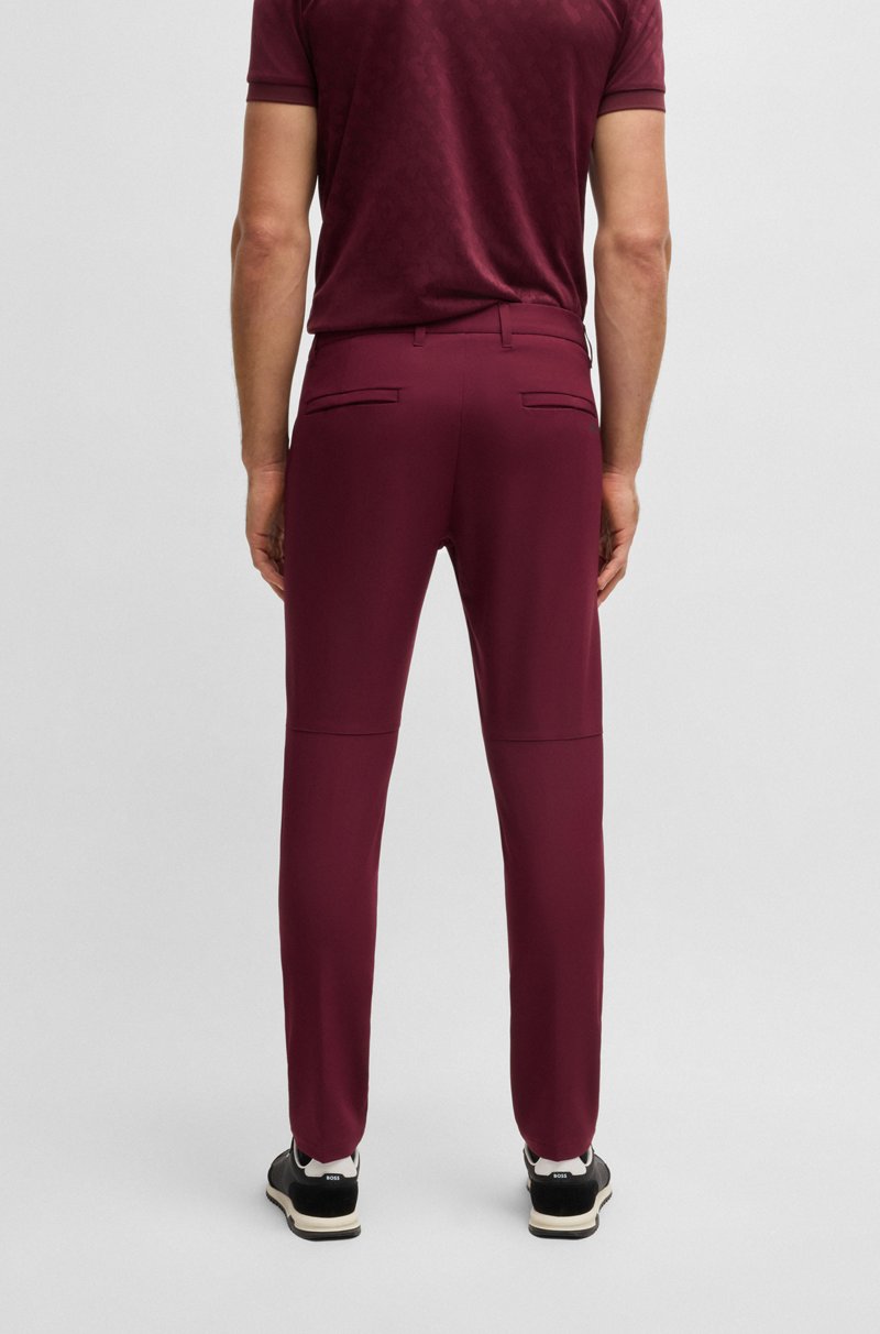 Hugo Boss Pantalones slim fit de tejido elástico repelente al agua Mejor oferta