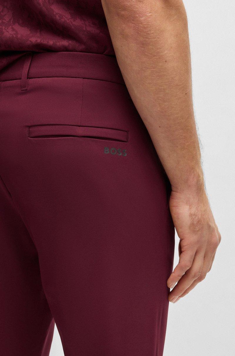 Hugo Boss Pantalones slim fit de tejido elástico repelente al agua Mejor oferta
