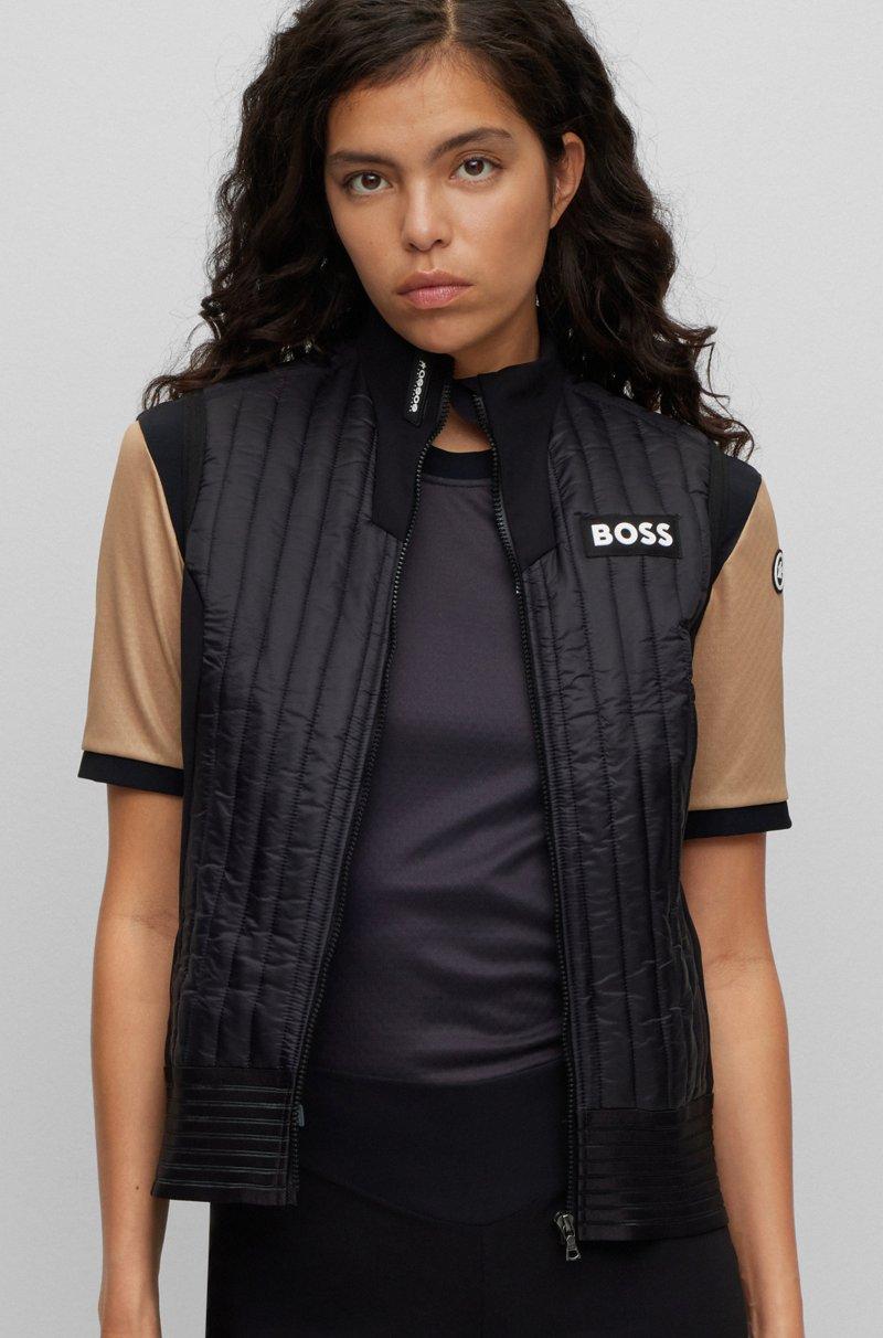Hugo Boss Chaleco BOSS x ASSOS en material repelente al agua con aislante Promoción por tiempo limitado