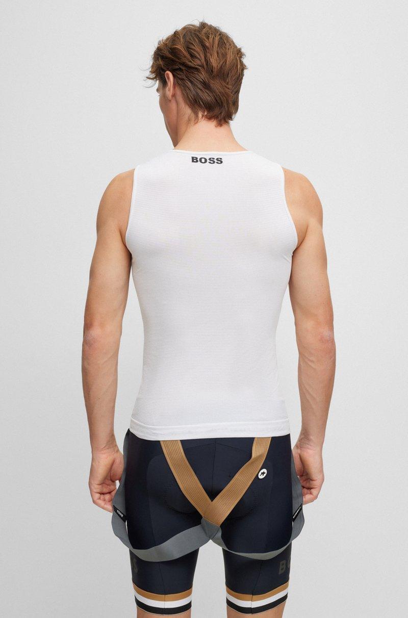 Hugo Boss Camiseta interior BOSS x ASSOS refrescante sin mangas con detalle de la marca Solo hoy