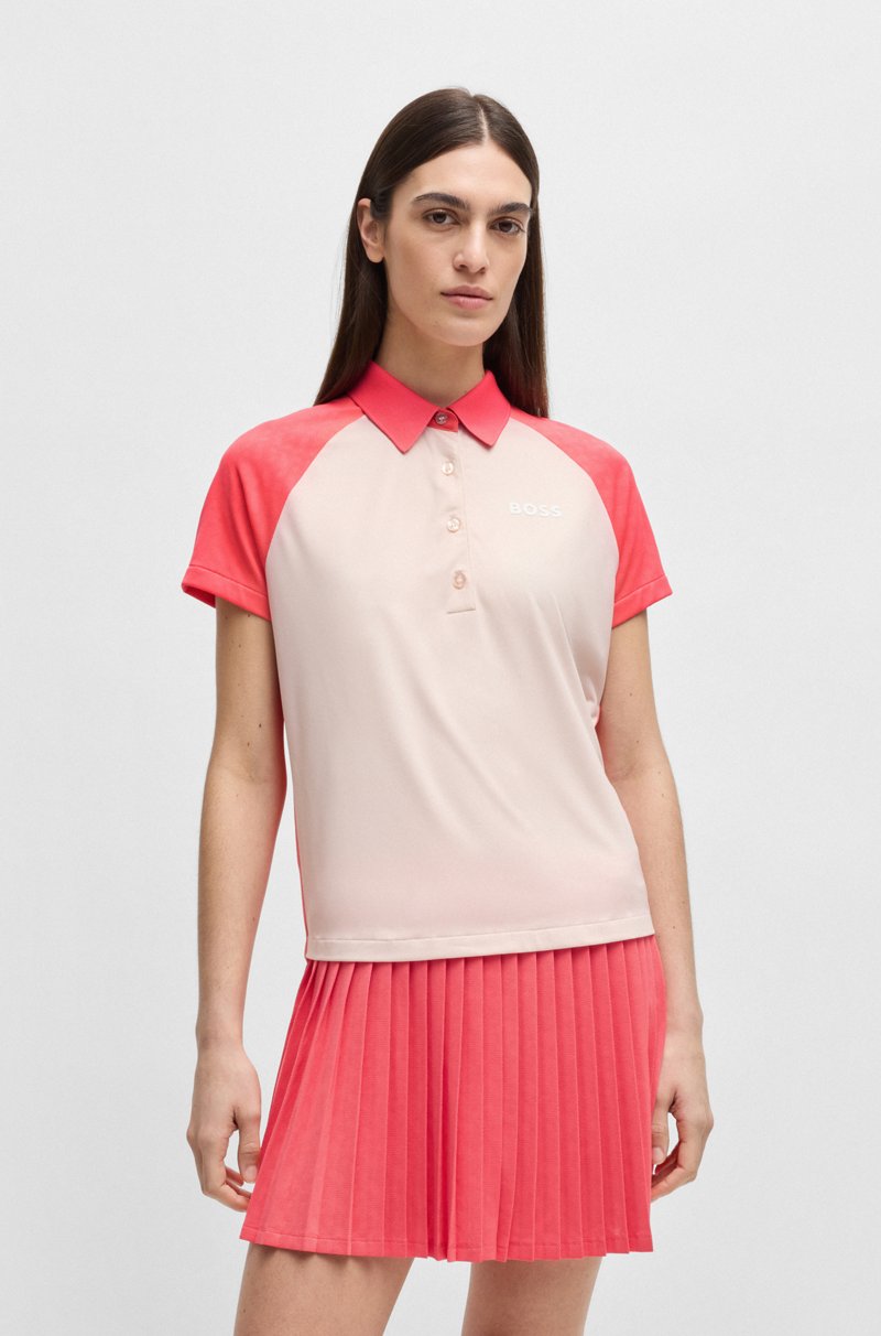 Hugo Boss Polo con bloques de color y detalle de logo Libre de impuestos