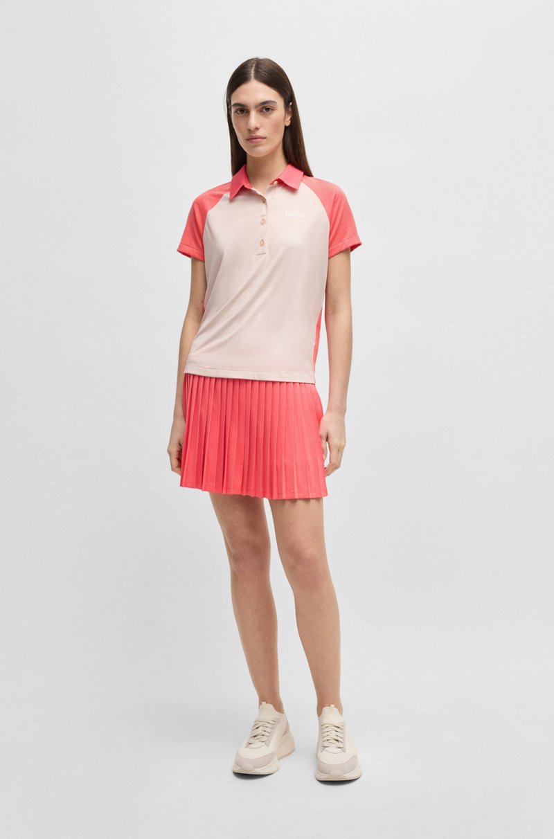 Hugo Boss Polo con bloques de color y detalle de logo Libre de impuestos