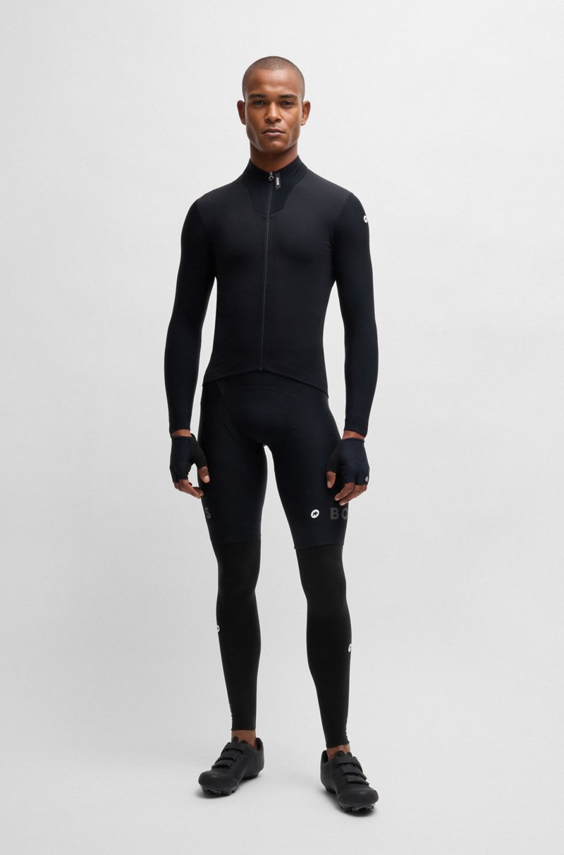 Hugo Boss Calentadores térmicos BOSS x ASSOS con detalles de logo Última moda