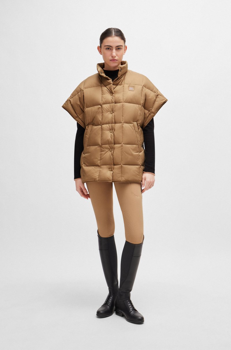 Hugo Boss Capa de equitación de plumón con bolsillos con forro polar Grandes ahorros