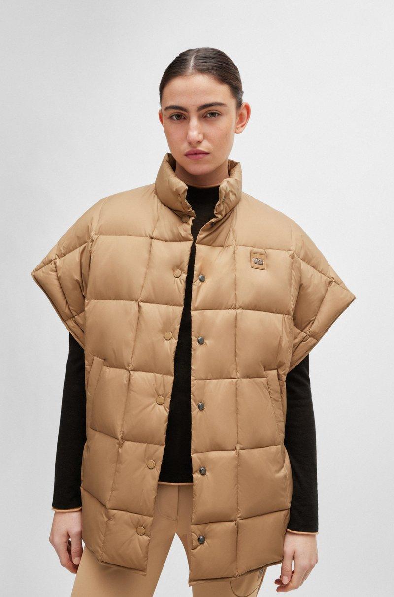Hugo Boss Capa de equitación de plumón con bolsillos con forro polar Grandes ahorros