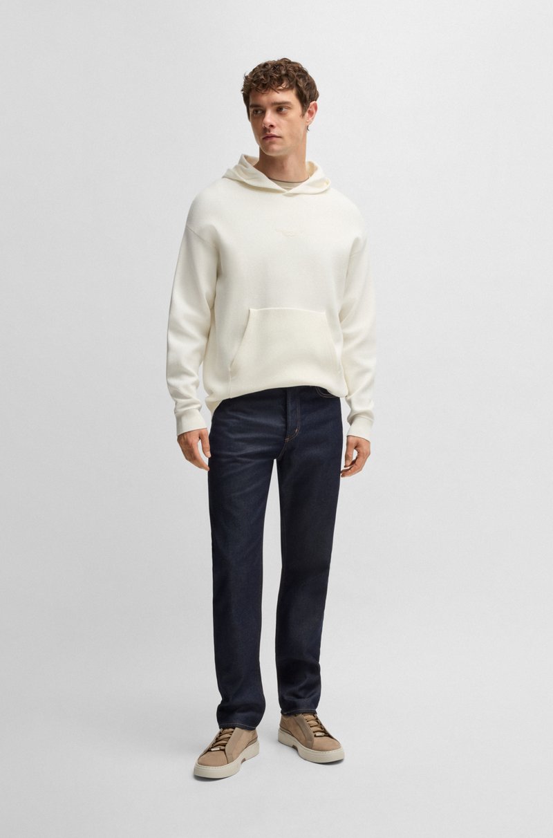 Hugo Boss Sudadera con capucha BOSS x ASTON MARTIN de algodón de alta torsión con logo bordado Mejor oferta