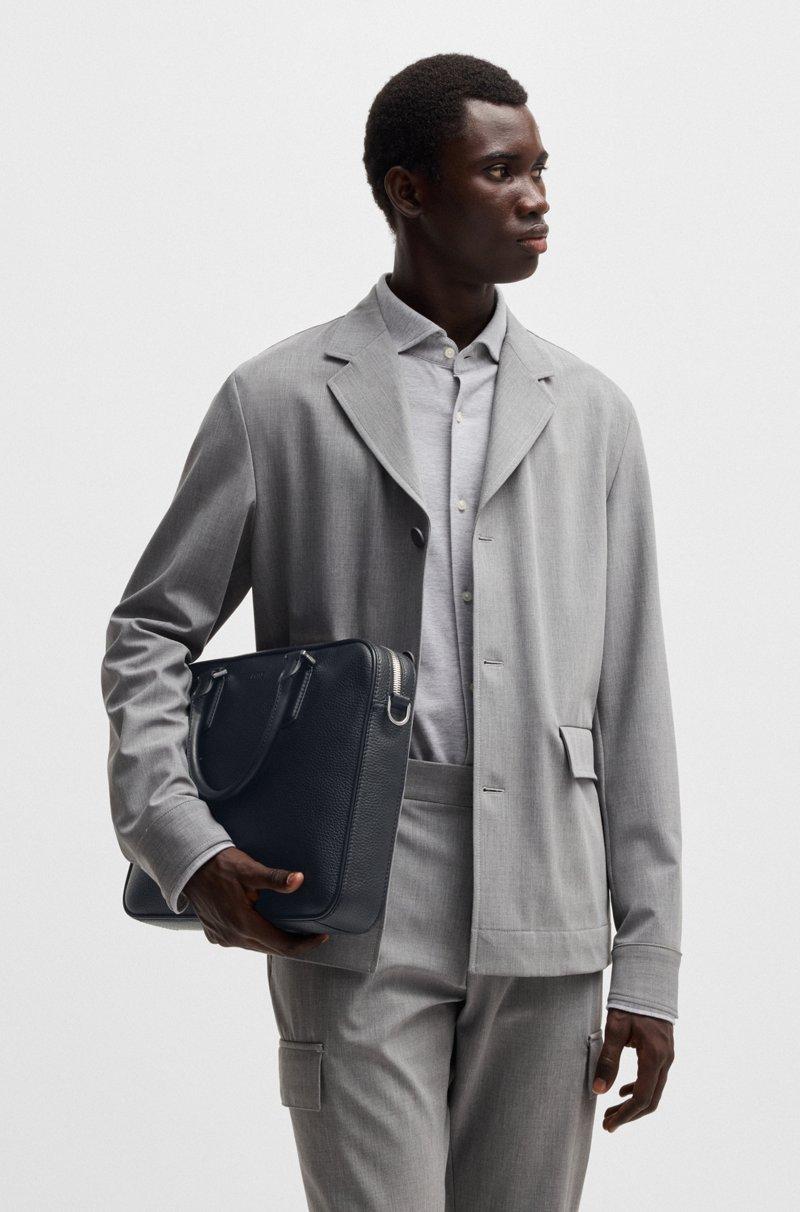 Hugo Boss Portadocumentos de piel italiana con detalles de la marca Envío gratis
