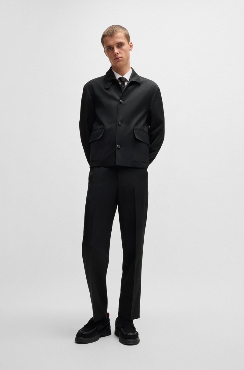 Hugo Boss Chaqueta HUGO FORWARD en sarga de mezcla de lana ÚLTIMAS EDICIONES