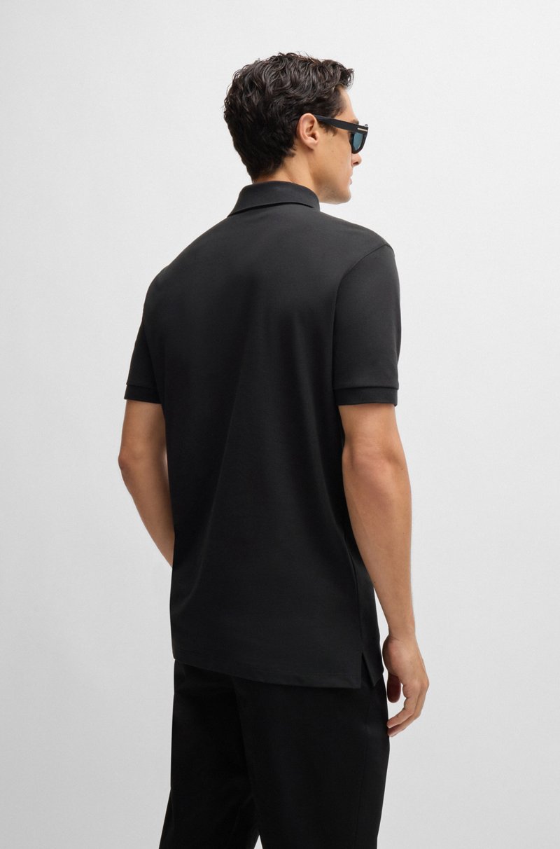 Hugo Boss Polo Pallas regular fit de algodón con logo bordado Tienda de fábrica