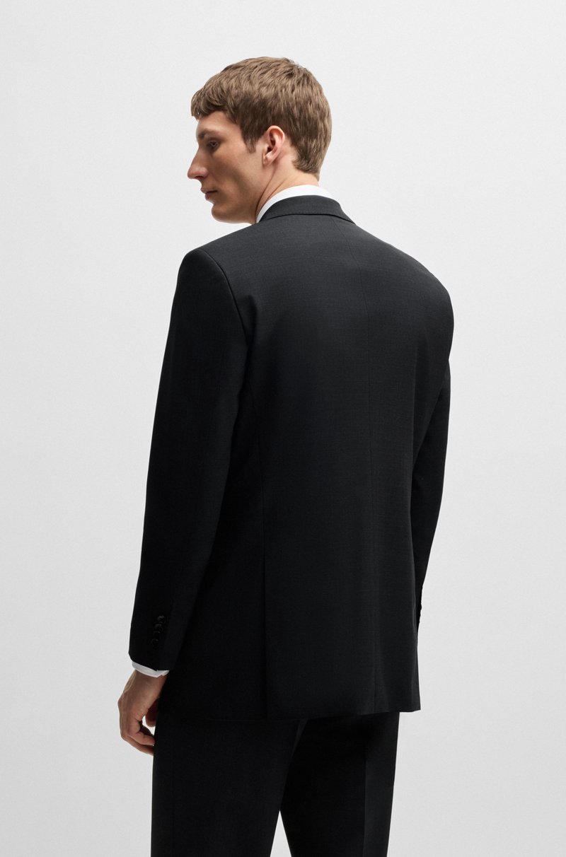 Hugo Boss Traje regular fit de lana virgen elástica 2025