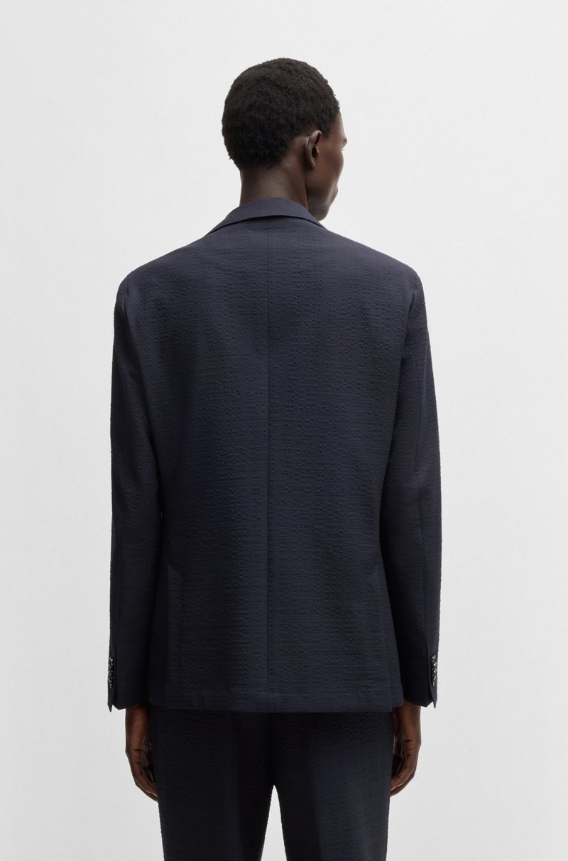 Hugo Boss Blazer slim fit de sirsaca elástica En línea