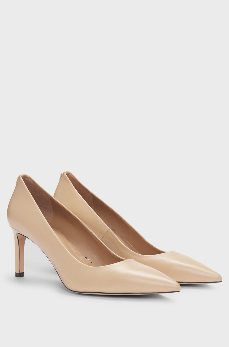 Hugo Boss Zapatos de tacón en piel de napa Rebajas de fábrica