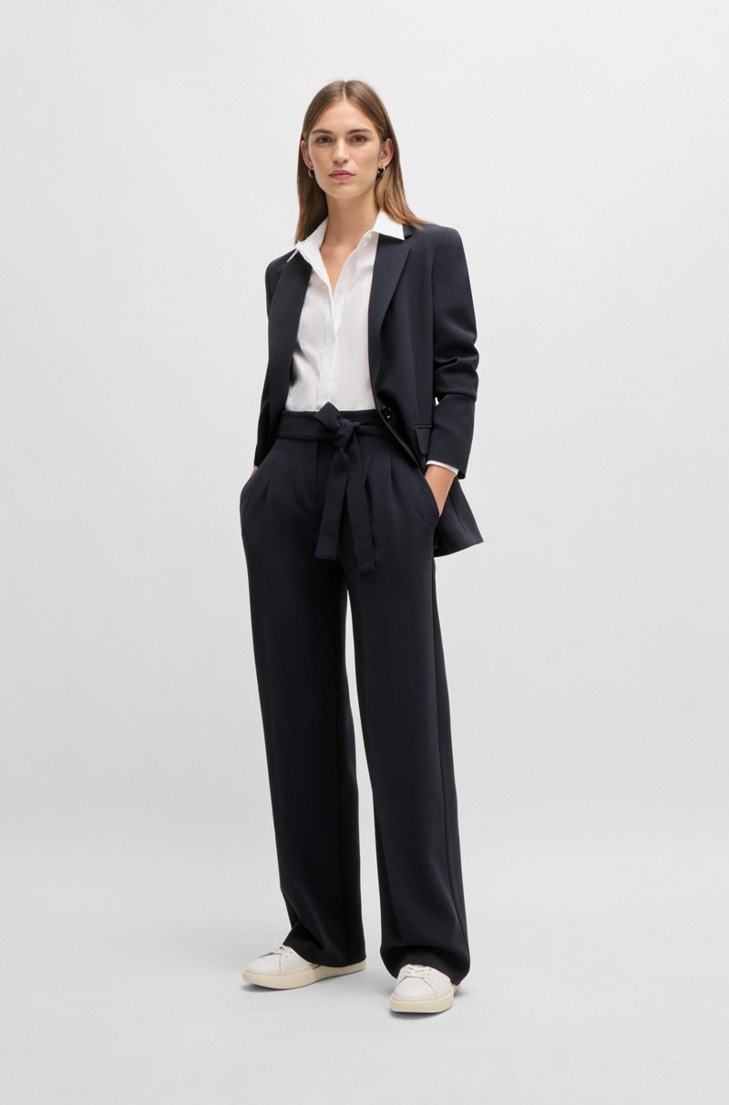 Hugo Boss Chaqueta regular fit en crepé resistente a las arrugas Tienda