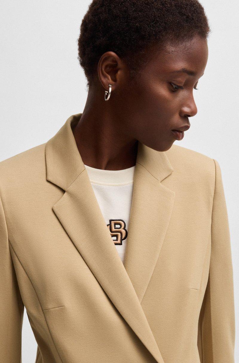 Hugo Boss Blazer slim fit con bolsillos con cremallera Último día