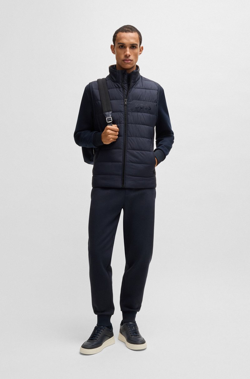 Hugo Boss Chaleco repelente al agua con logo tonal Ahorra y exporta