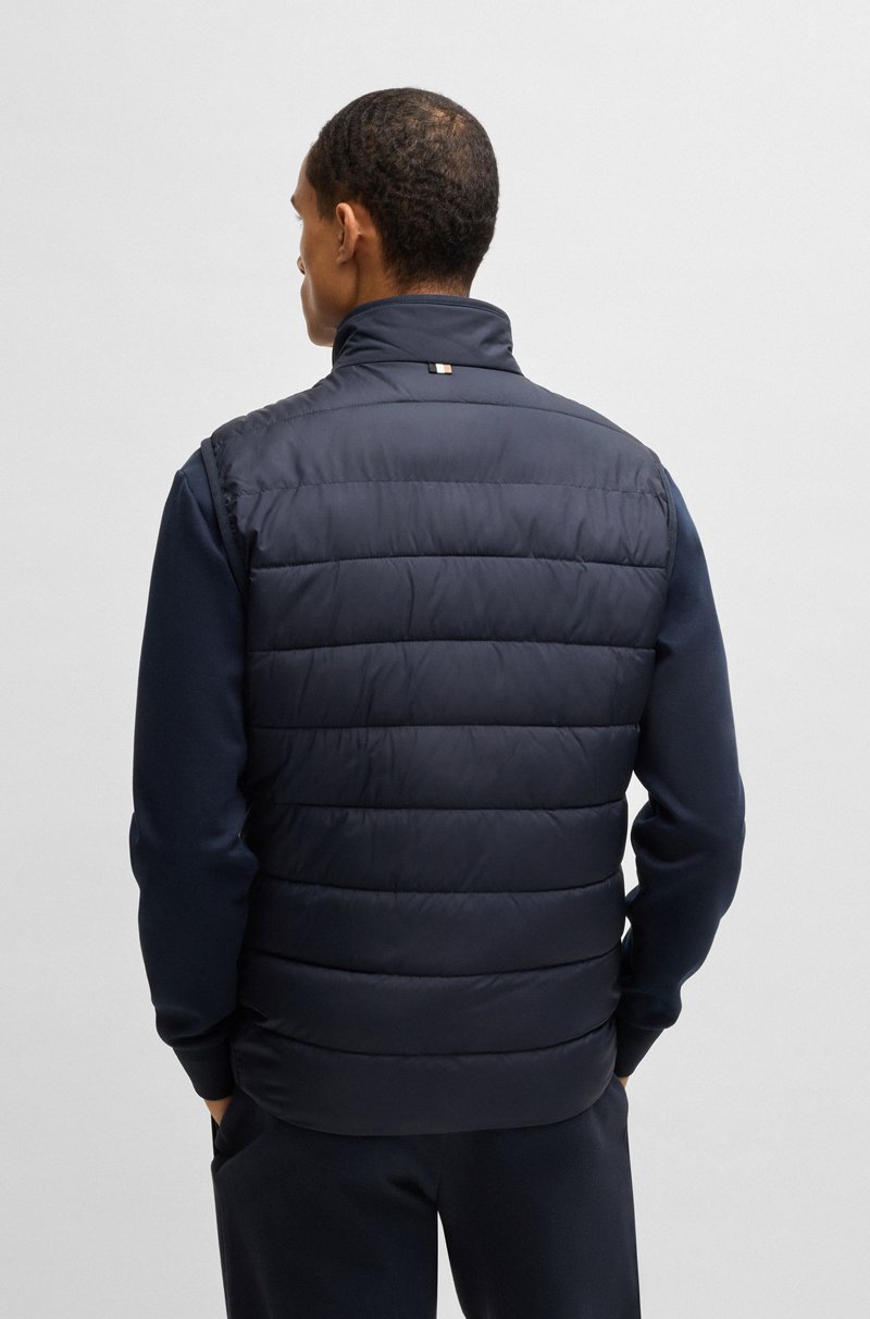 Hugo Boss Chaleco repelente al agua con logo tonal Ahorra y exporta