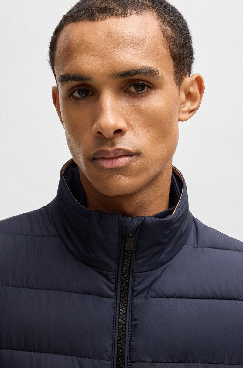Hugo Boss Chaleco repelente al agua con logo tonal Ahorra y exporta