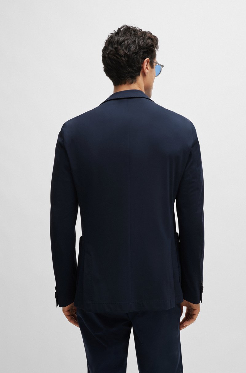 Hugo Boss Chaqueta slim fit en punto técnico elástico En oferta