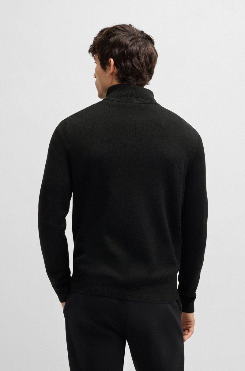 Hugo Boss Chaqueta de punto con monograma Double B Outlet online