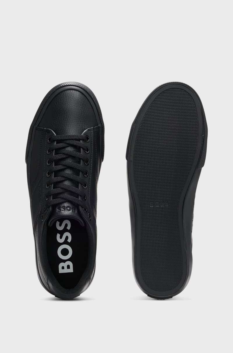 Hugo Boss Deportivas de piel sintética con texturas lisas y granuladas Rebajas top