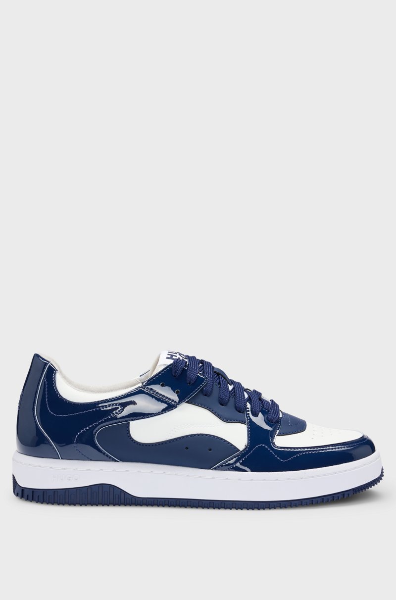 Hugo Boss Deportivas con charol sintético Promoción trimestral
