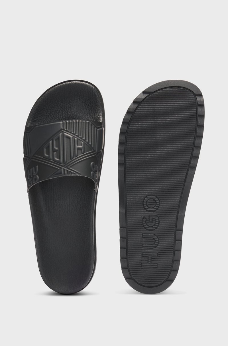 Hugo Boss Chanclas hechas en Italia con diferentes logos Superdescuento