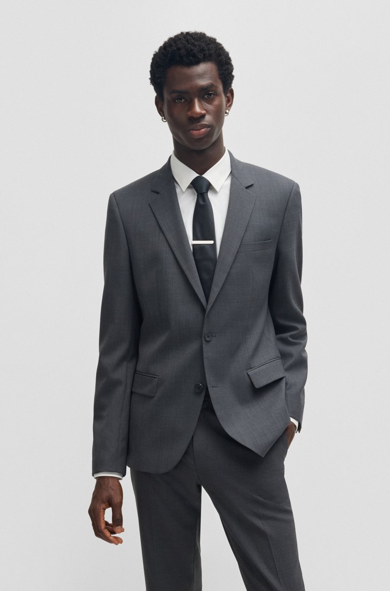 Hugo Boss Alfiler de corbata ovalado con logo grabado Oferta exclusiva