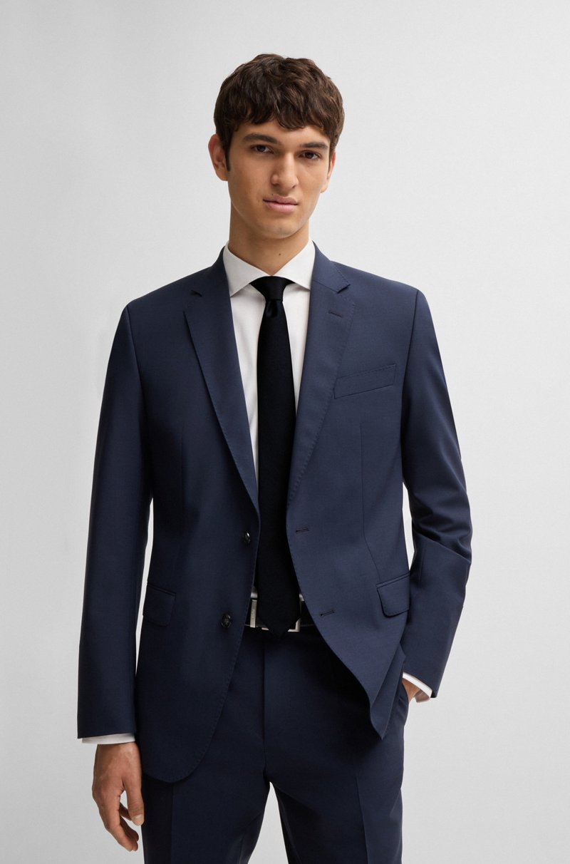 Hugo Boss Corbata elaborada en Italia con tejido jacquard de seda pura Rebajas de fin de temporada