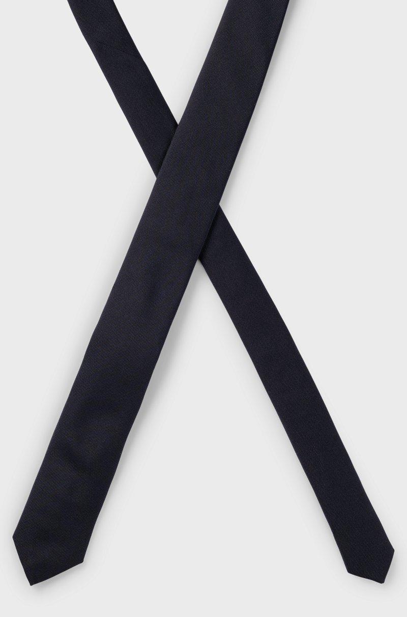 Hugo Boss Corbata elaborada en Italia con tejido jacquard de seda pura Rebajas de fin de temporada