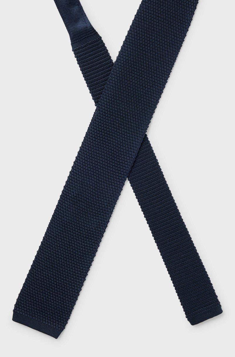 Hugo Boss Corbata de punto jacquard en seda Precio ultrabajo