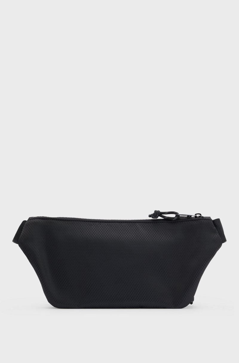 Hugo Boss Riñonera con cremallera y logo apilado Outlet