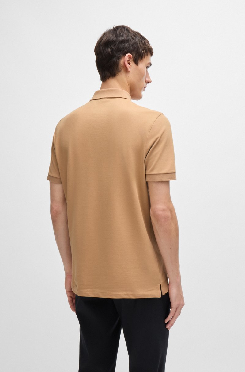 Hugo Boss Polo Pallas regular fit de algodón con logo bordado Últimos 3 días