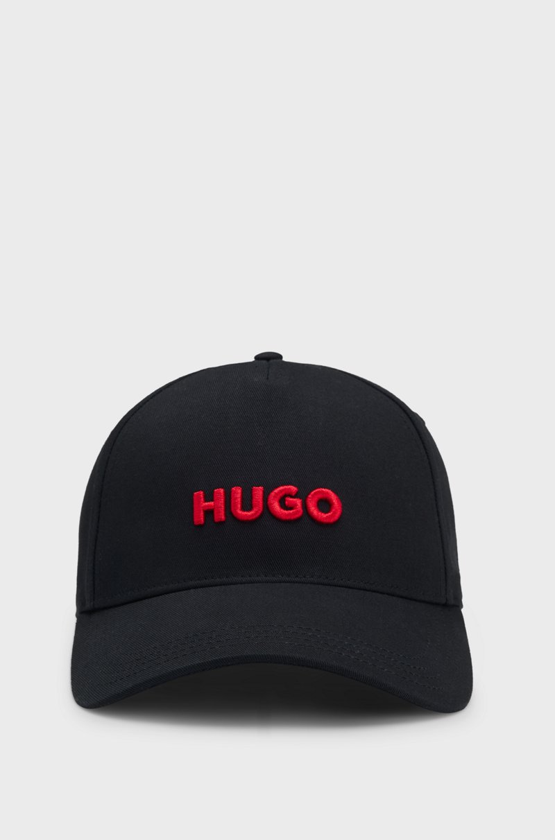 Hugo Boss Gorra de sarga de algodón con logo en la parte delantera y en la visera Promoción trimestral