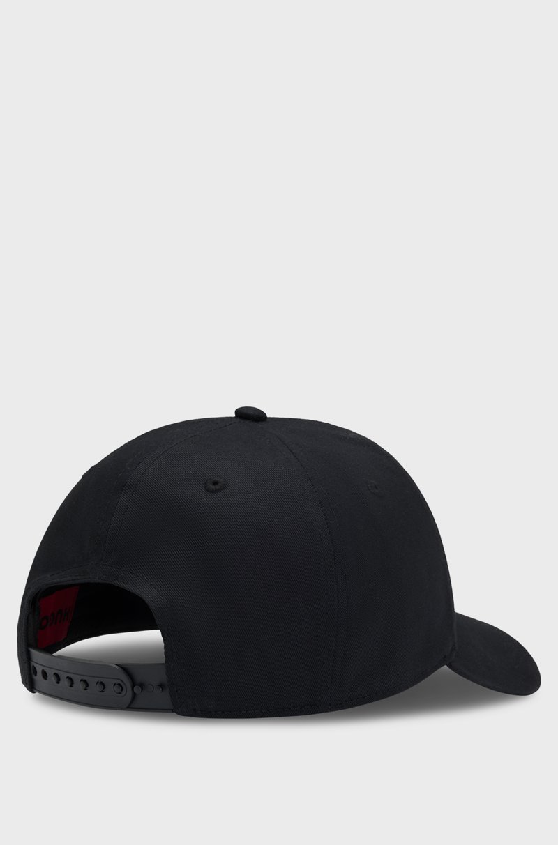 Hugo Boss Gorra de sarga de algodón con logo en la parte delantera y en la visera Promoción trimestral