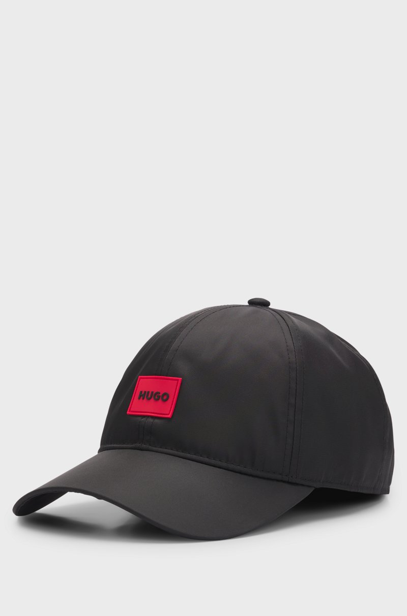 Hugo Boss Gorra de seis paneles con parche de logo de silicona Limitado a 3 días