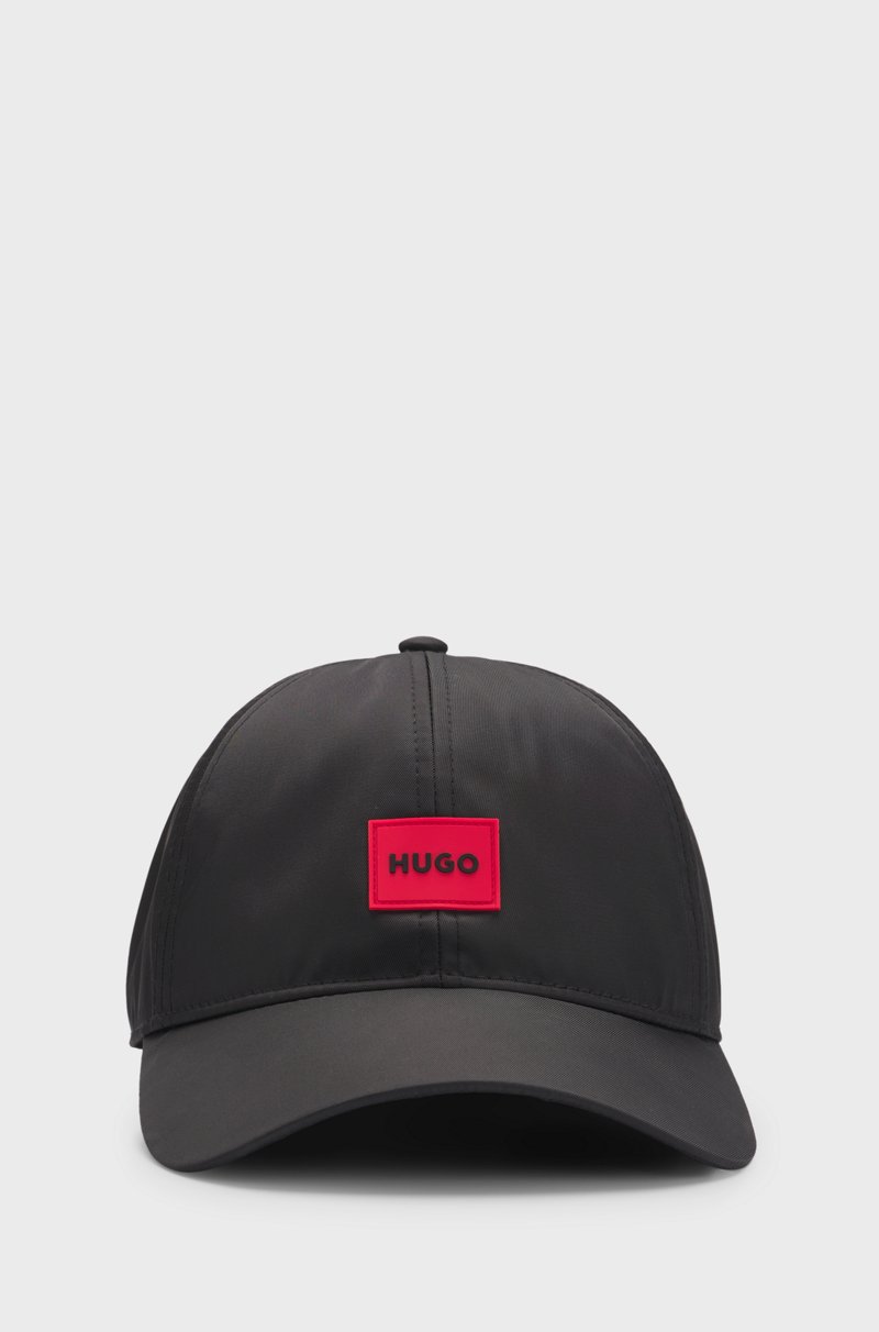 Hugo Boss Gorra de seis paneles con parche de logo de silicona Limitado a 3 días